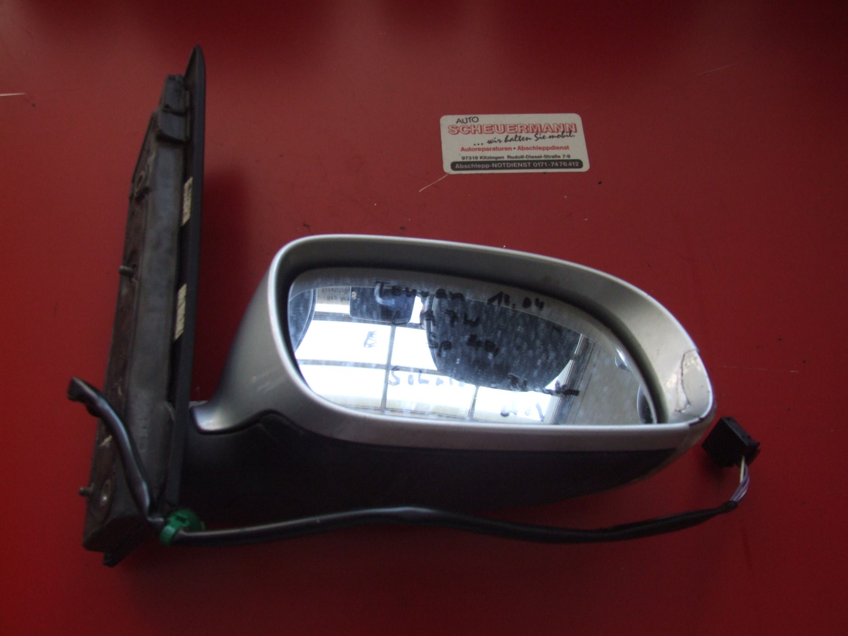 Aussenspiegel aus VW Touran VAG / 1T0857522H (gebraucht)