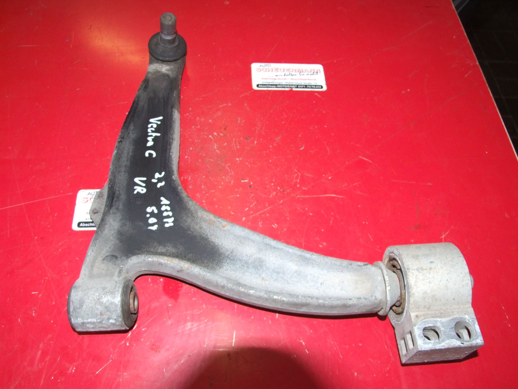 Querlenker aus Opel Vectra C Schrägheck GM / 24413016 (gebraucht)