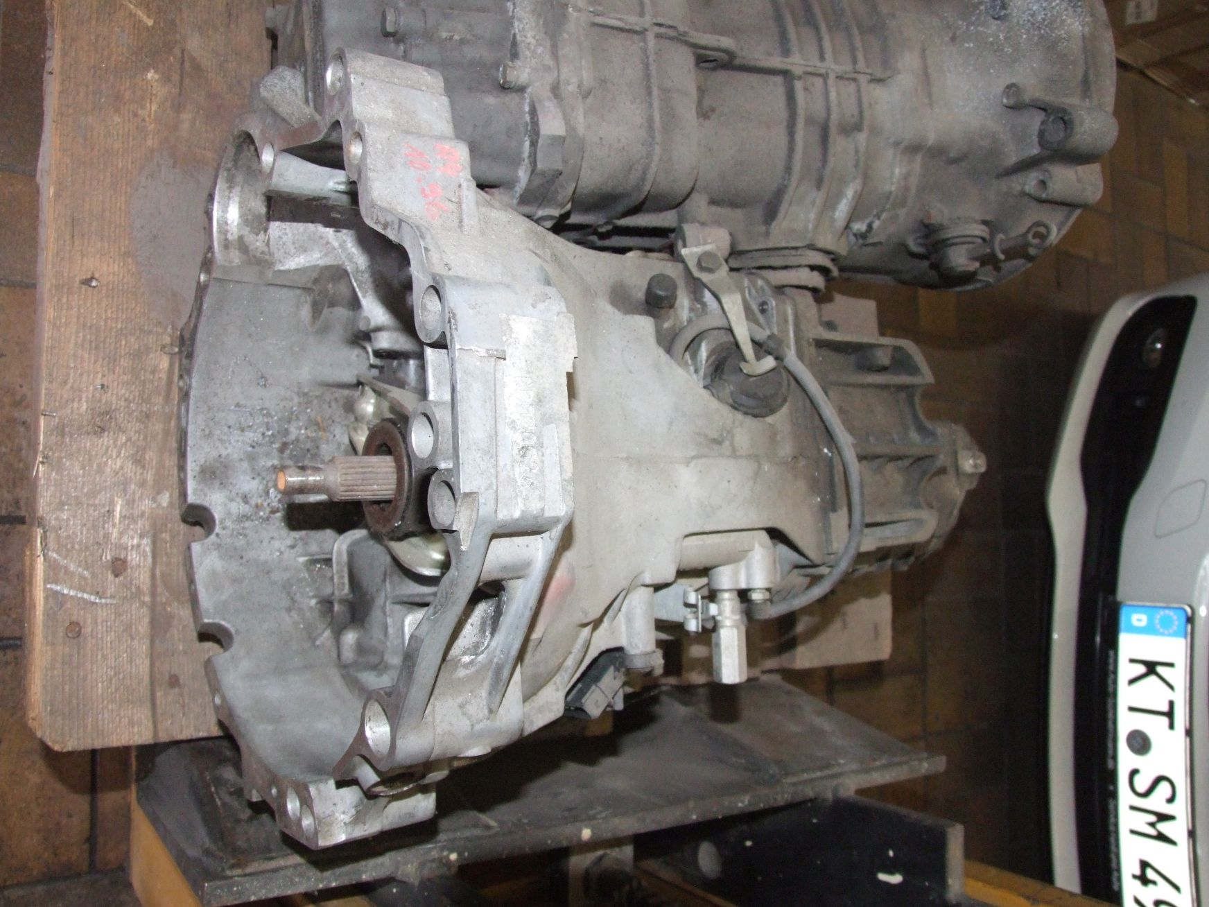 Getriebe aus Audi A4 Code CPD20026 VAG / 012301103L (gebraucht)