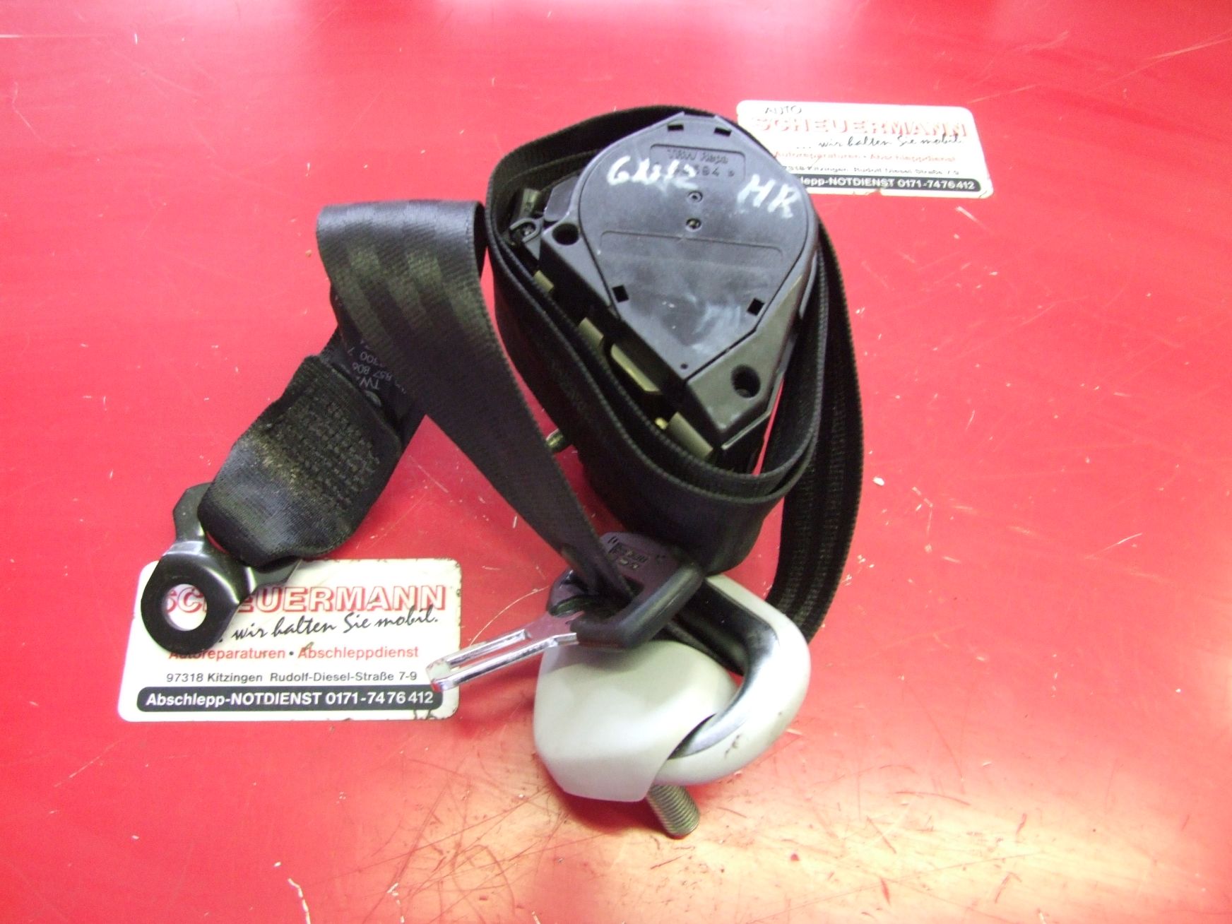 Sicherheitsgurt aus VW Polo 6N 2 VAG / 6N0857806A (gebraucht)