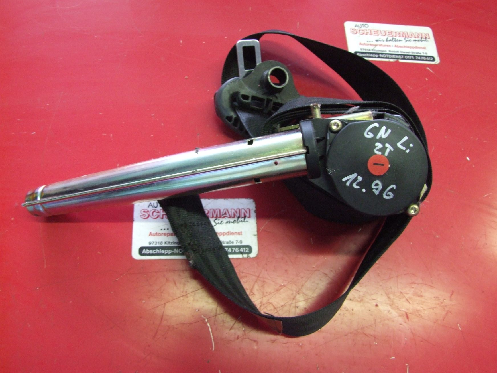 Sicherheitsgurt aus VW Polo 6N VAG / 6N3857705B (gebraucht)