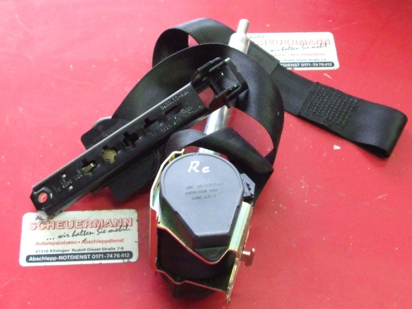 Sicherheitsgurt aus Audi A3 VAG / 895857706BK (gebraucht)