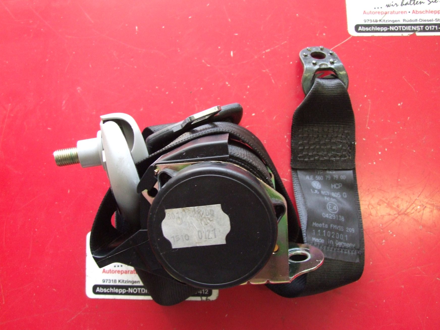 Sicherheitsgurt aus VW Golf 4 VAG / 1J6857806G (gebraucht)