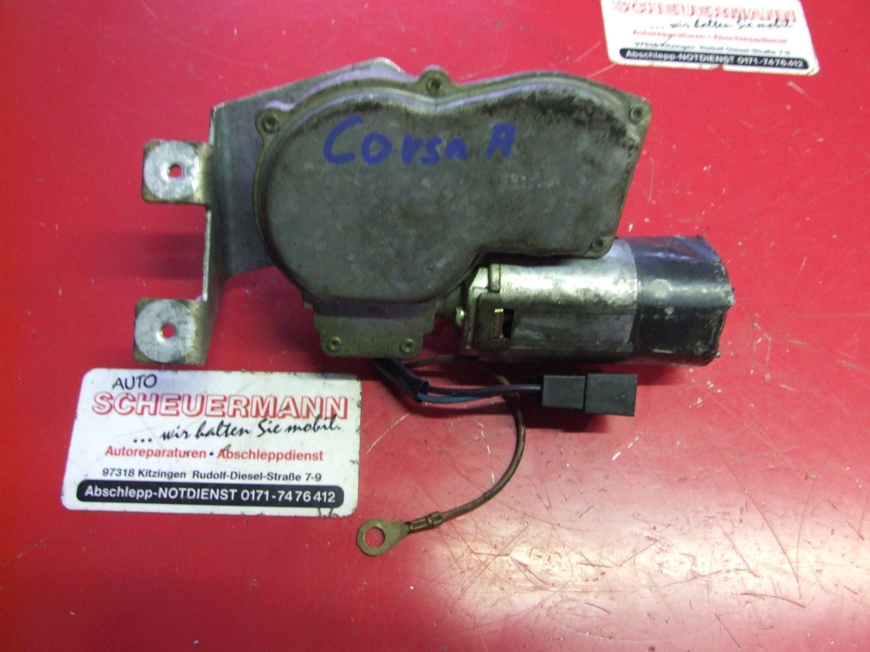 Wischermotor aus Opel Corsa A SWMP / 90119224 (gebraucht)