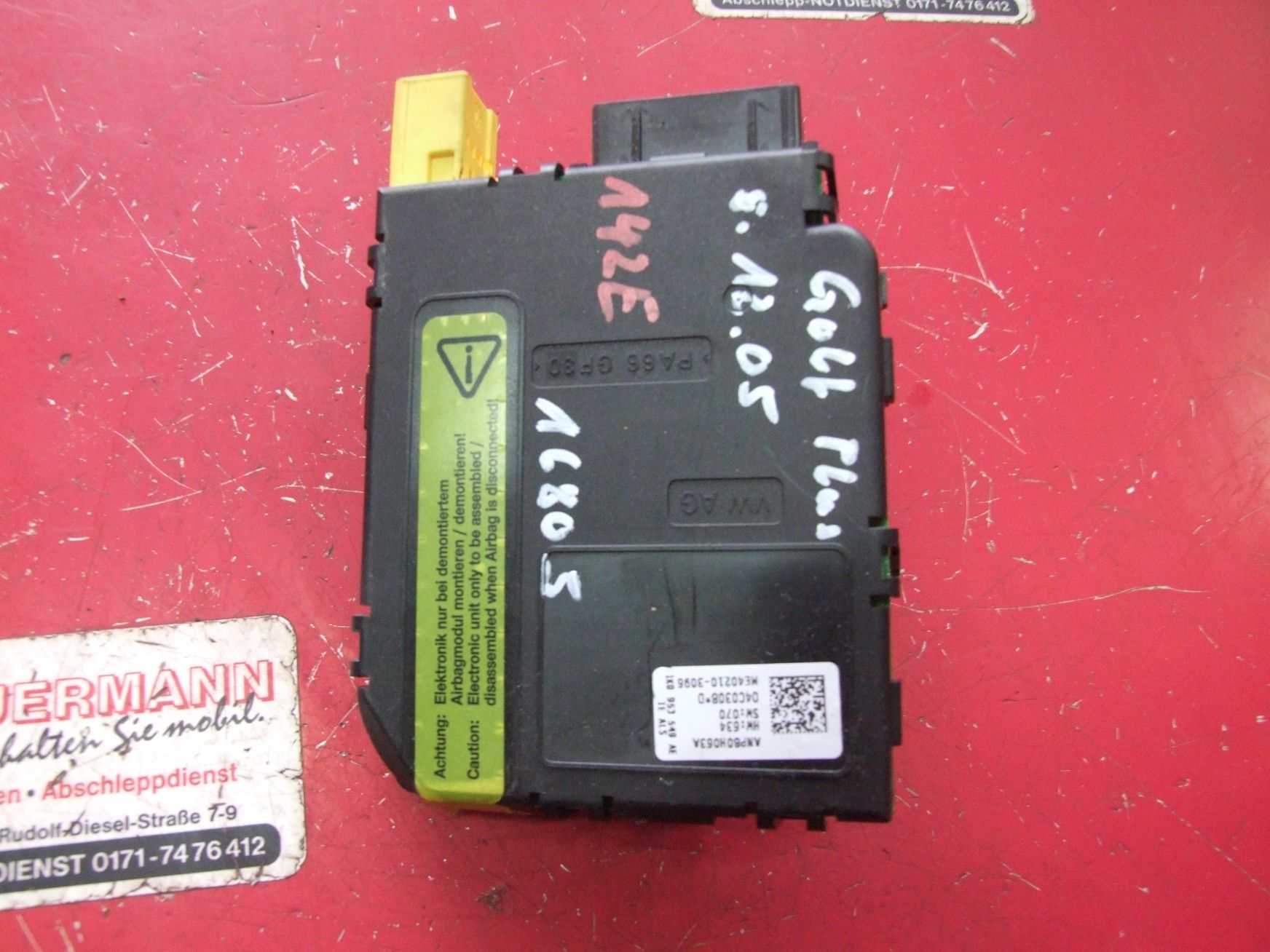 Steuergerät Lenksäule aus VW Golf Plus VAG / 1K0953549AE (gebraucht)