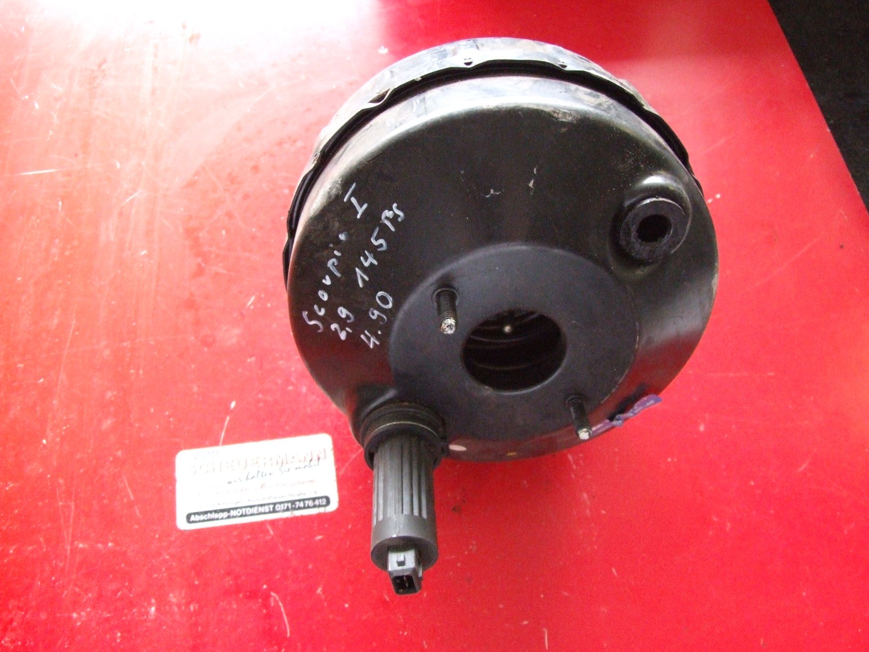 Bremskraftverstärker aus Ford Scorpio 1 ATE / 92GB2B195AD (gebraucht)