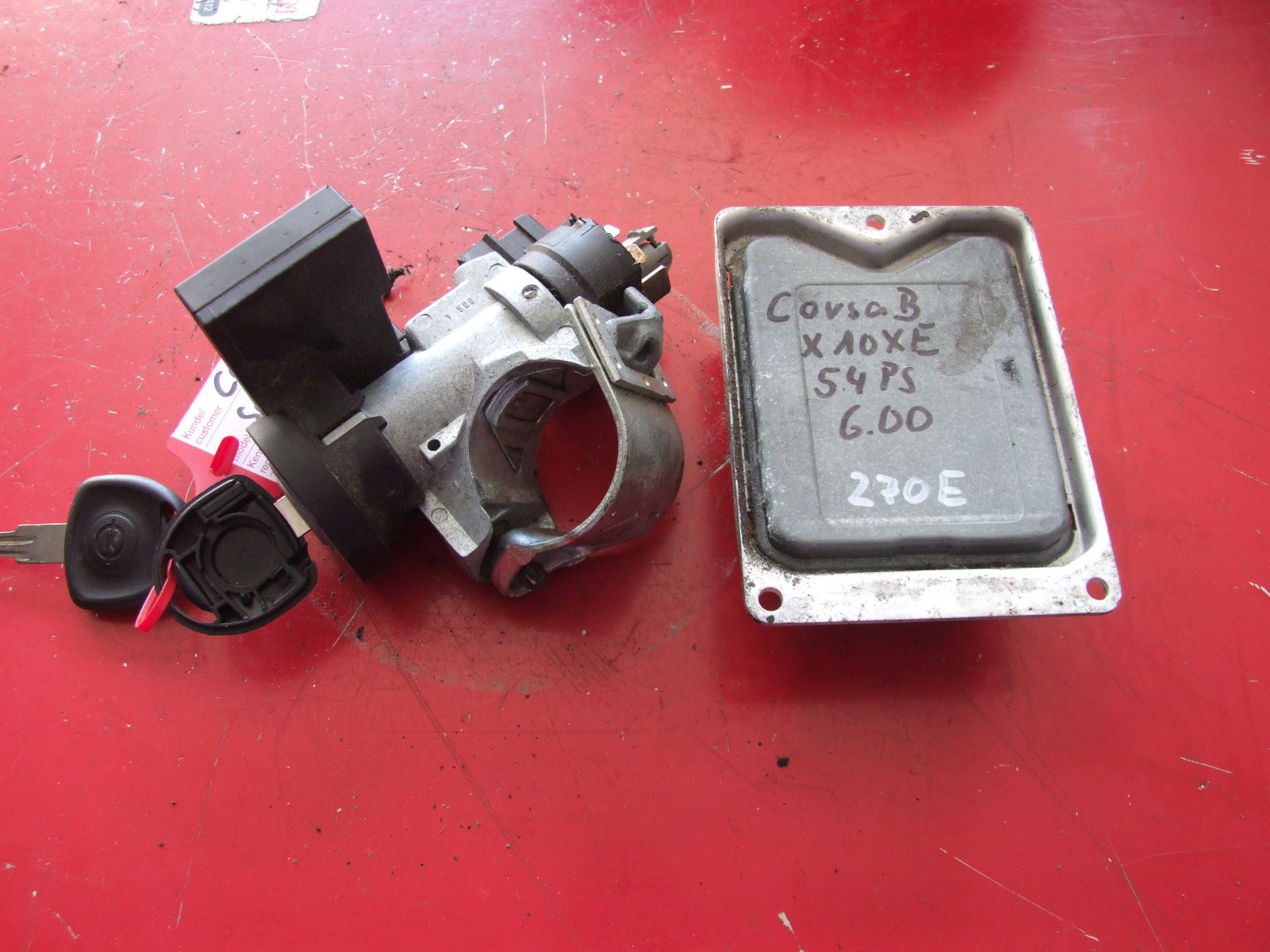 Steuergerät aus Opel Corsa B Bosch 0261204058 / 90532609 (gebraucht)