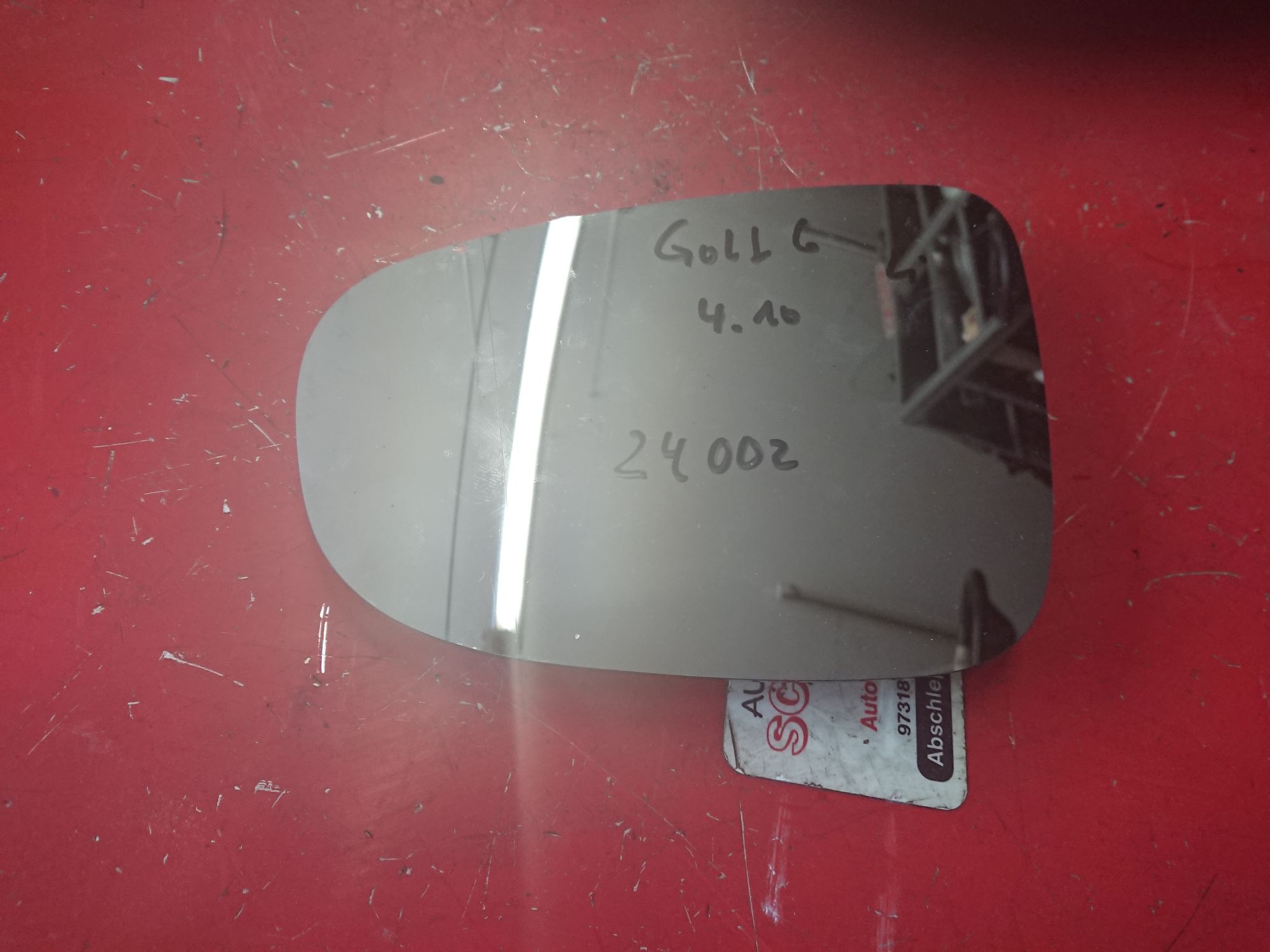 Spiegelglas aus VW Golf 6 VAG (gebraucht)