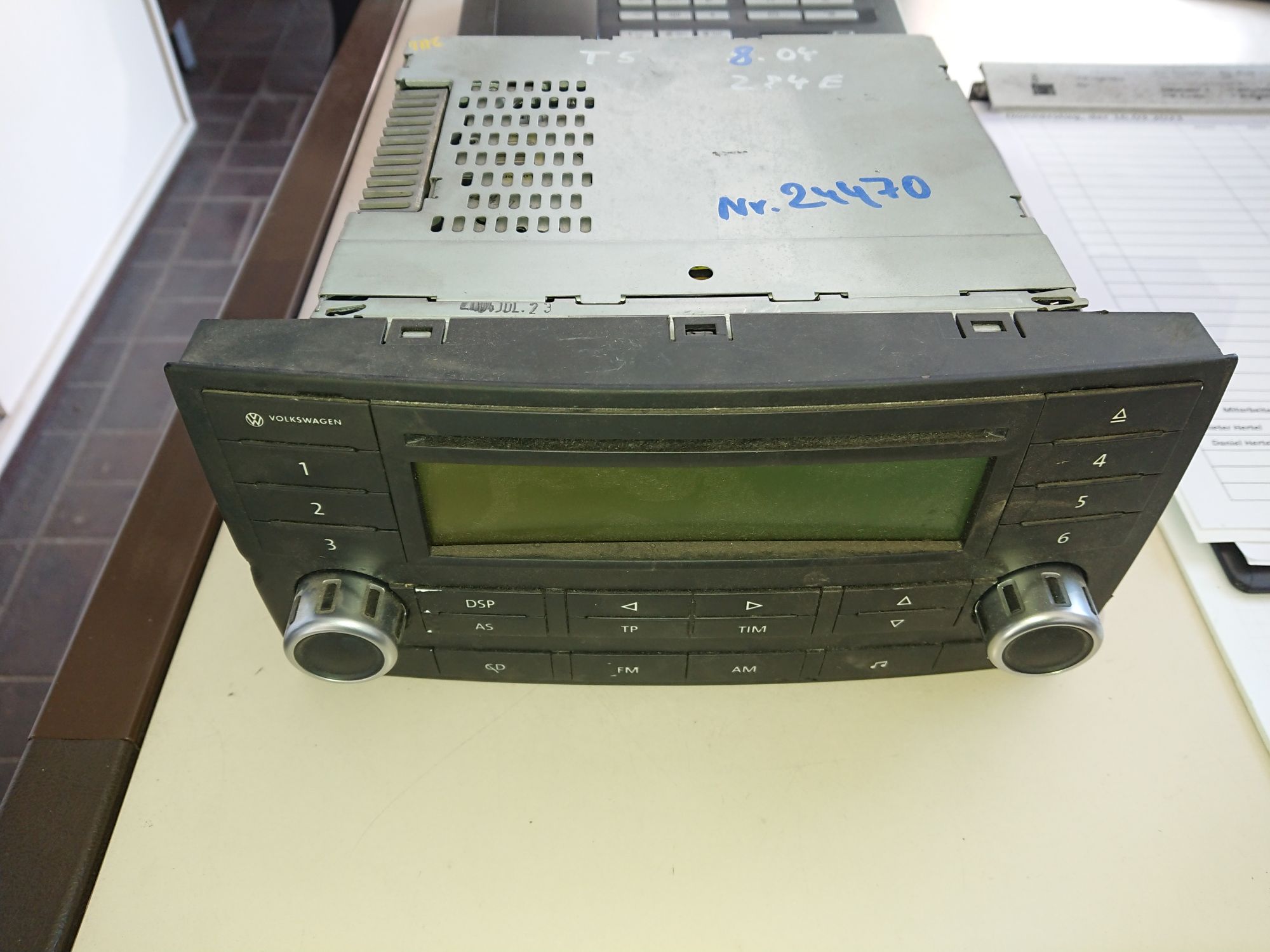 Radio aus VW T5 VW / 7L6035195 (gebraucht)