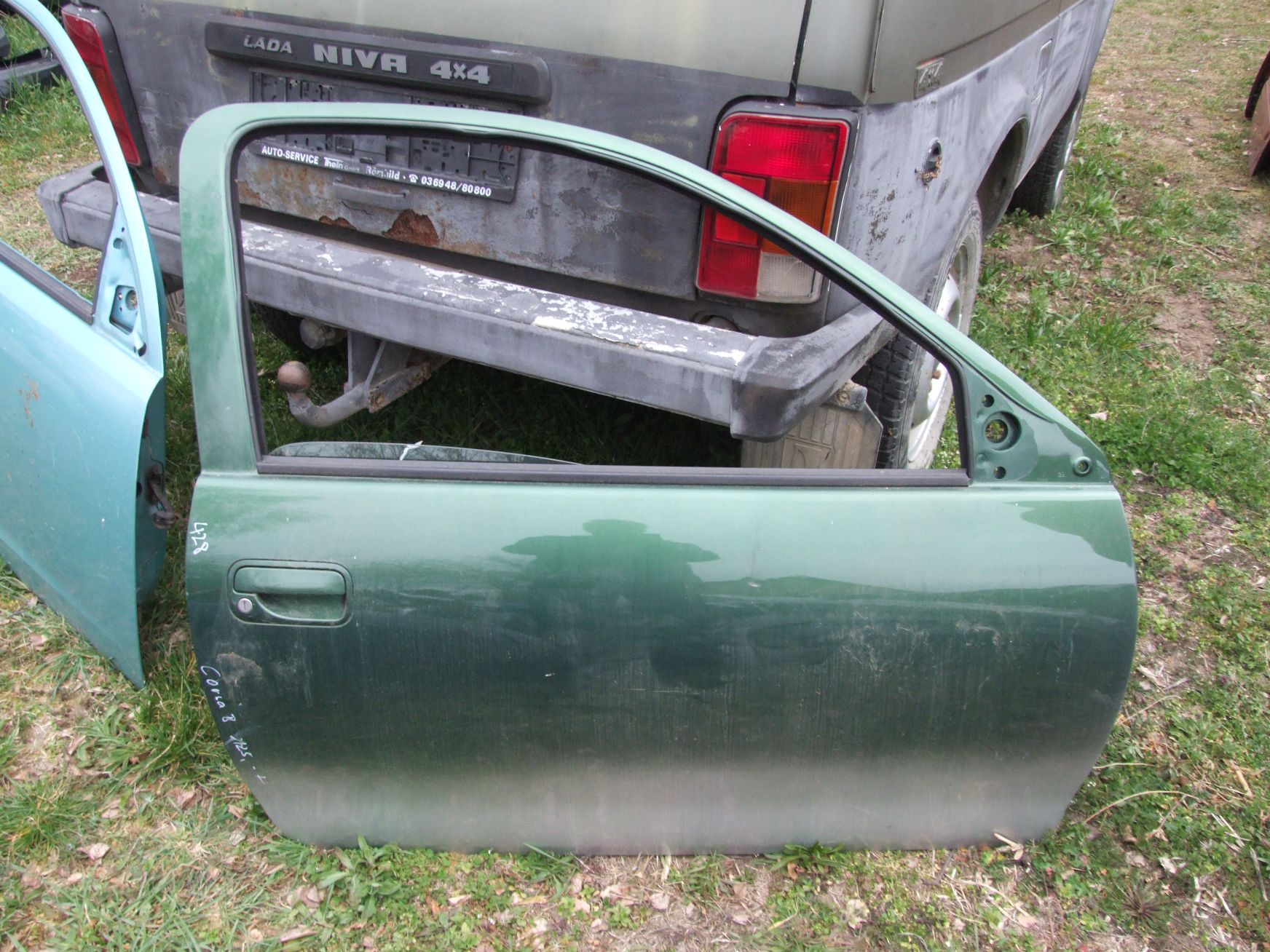 Türe aus Opel Corsa B GM / 90535080 (gebraucht)