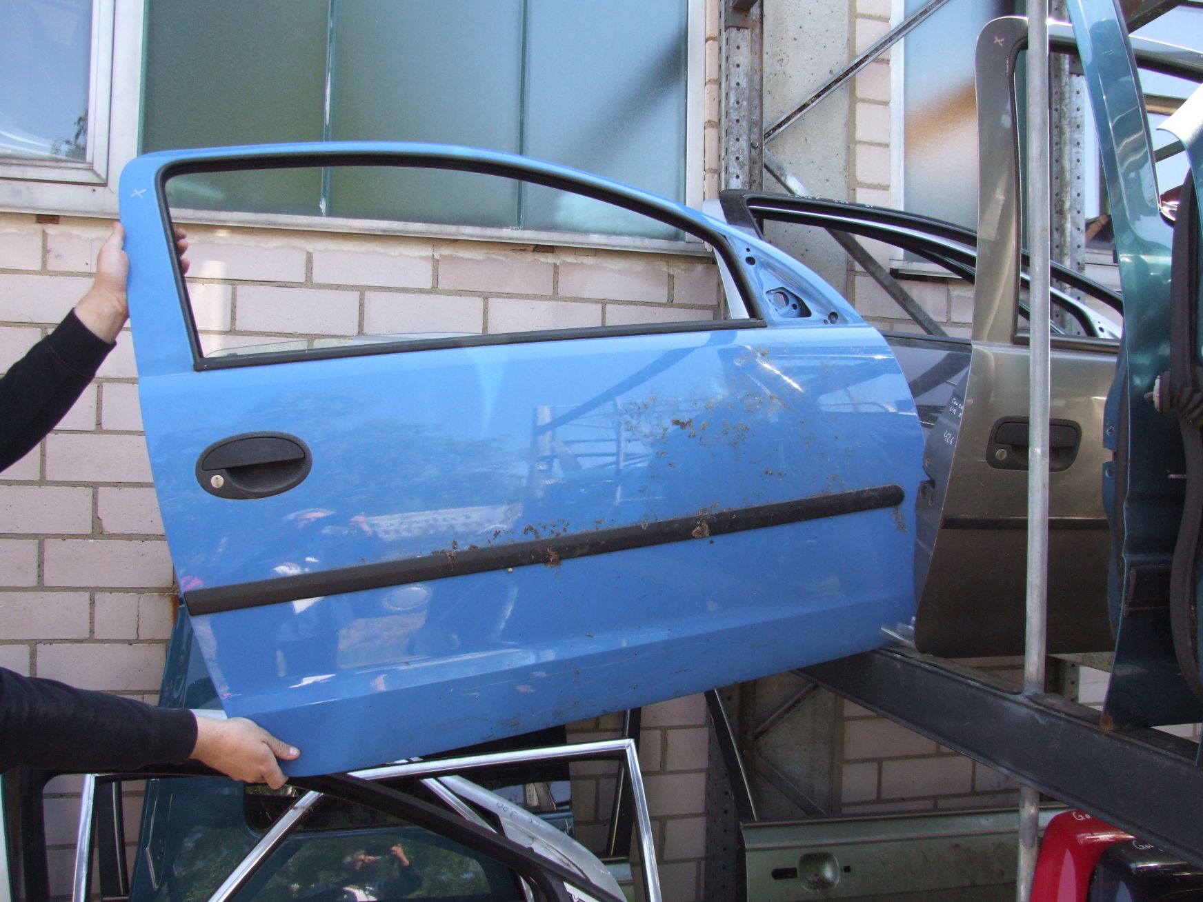 Türe aus Opel Corsa C GM / 09196378 (gebraucht)