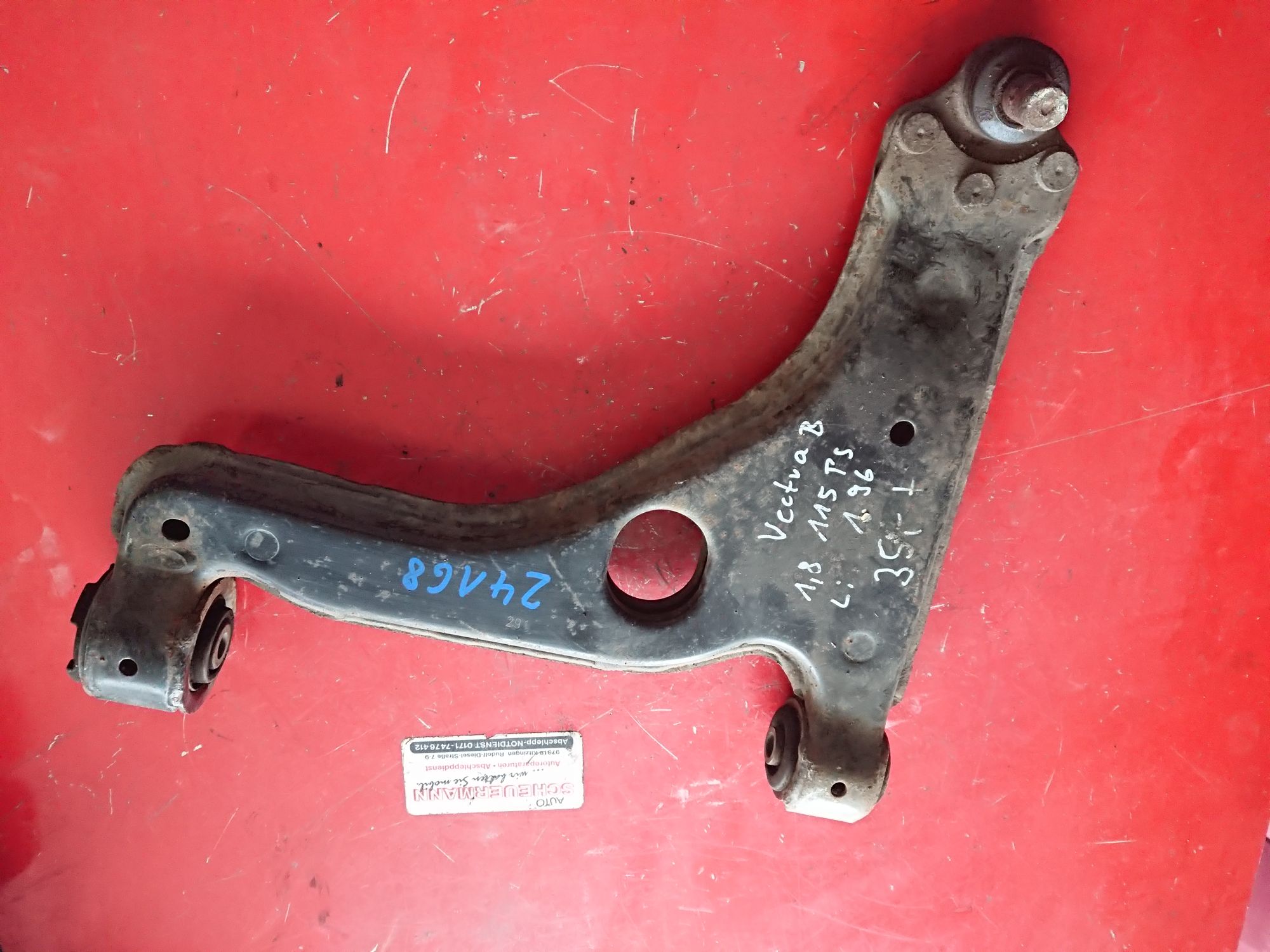 Querlenker aus Opel Vectra B GM / 90496039 (gebraucht)