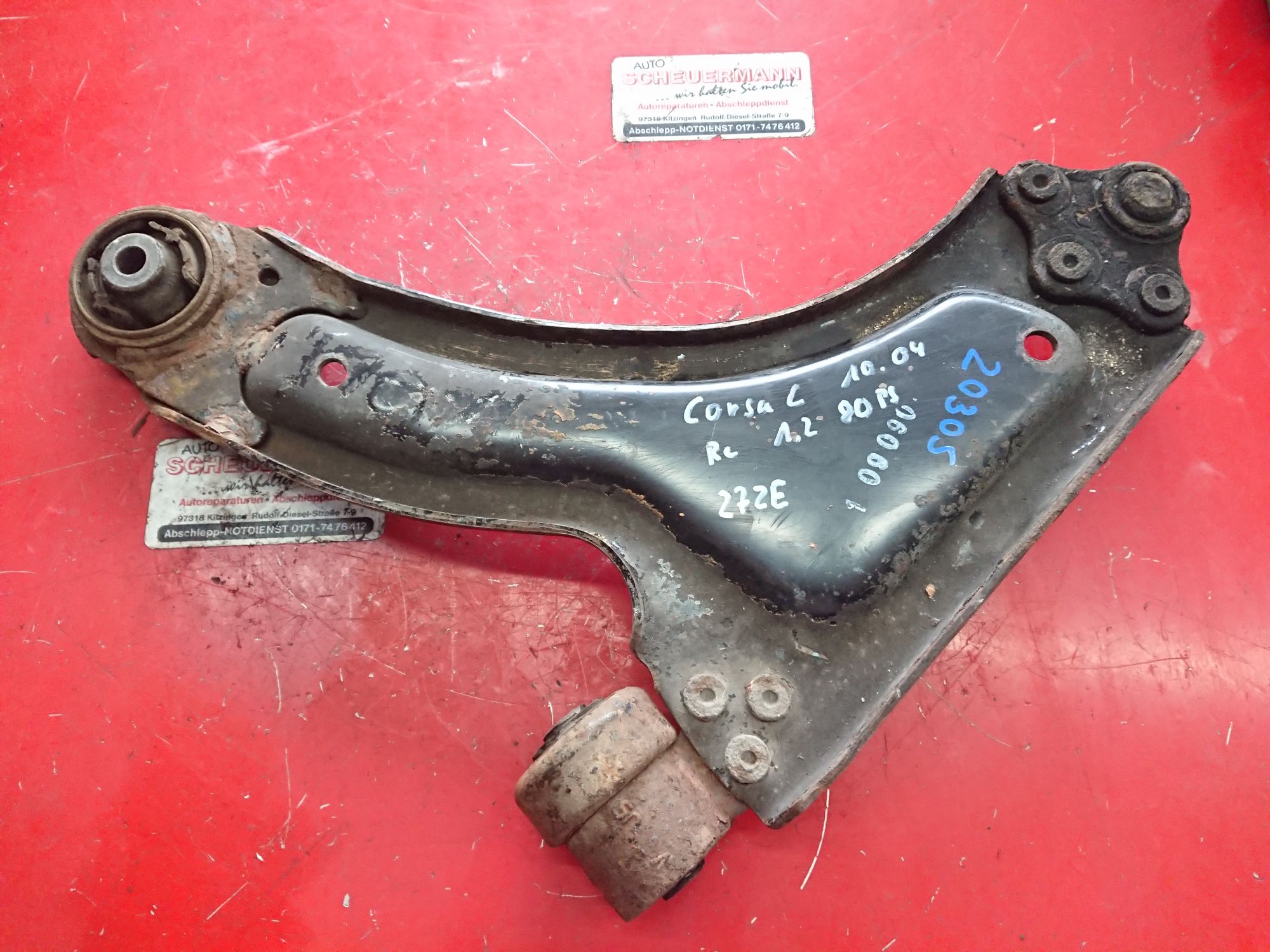 Querlenker aus Opel Corsa C GM / 24428978 (gebraucht)