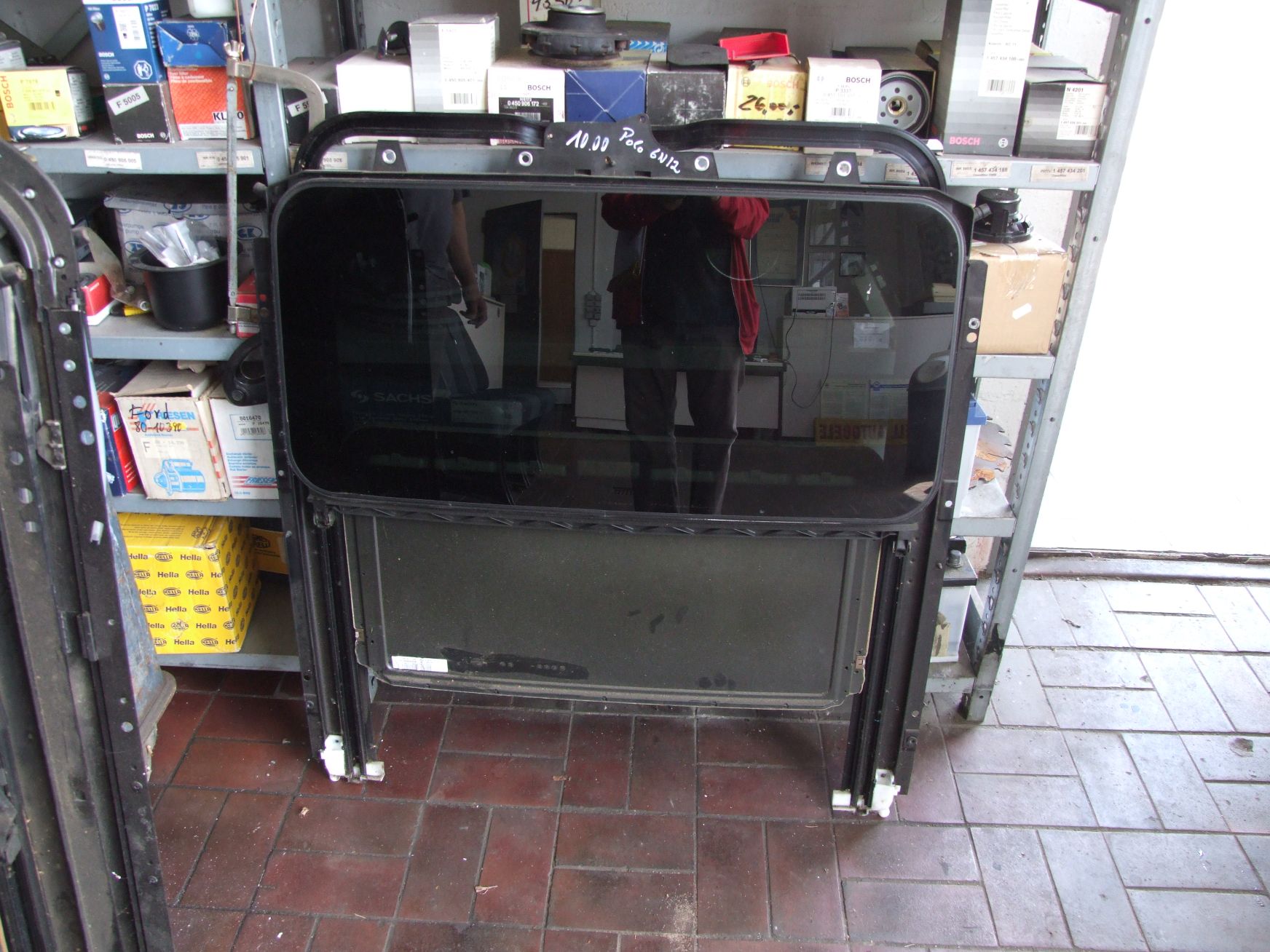 Schiebedach Kassette aus VW Polo 6N 2 / 6N0877255 (gebraucht)