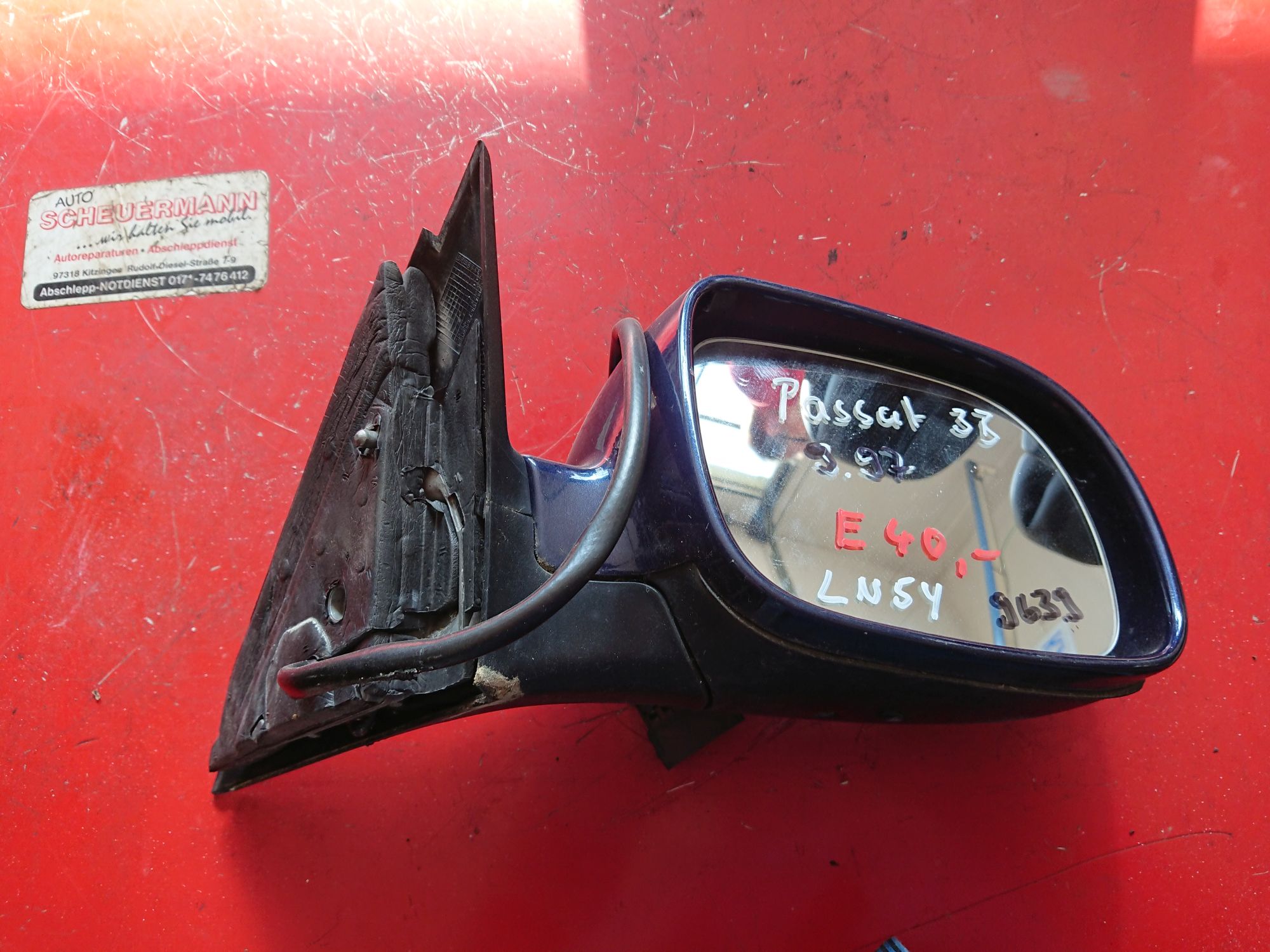 Aussenspiegel aus VW Passat 3B VAG / 3B1857508F (gebraucht)