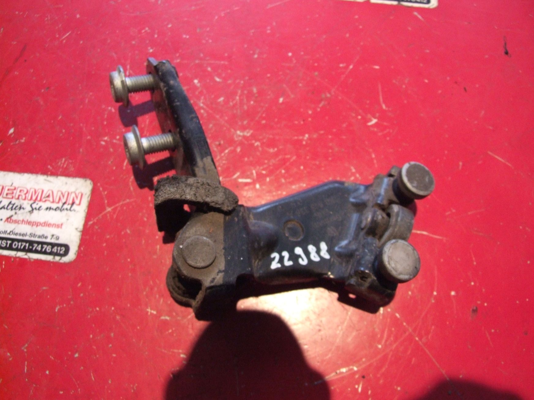 Rollenführung aus VW Caddy 3 VAG / 2K0843336A (gebraucht)