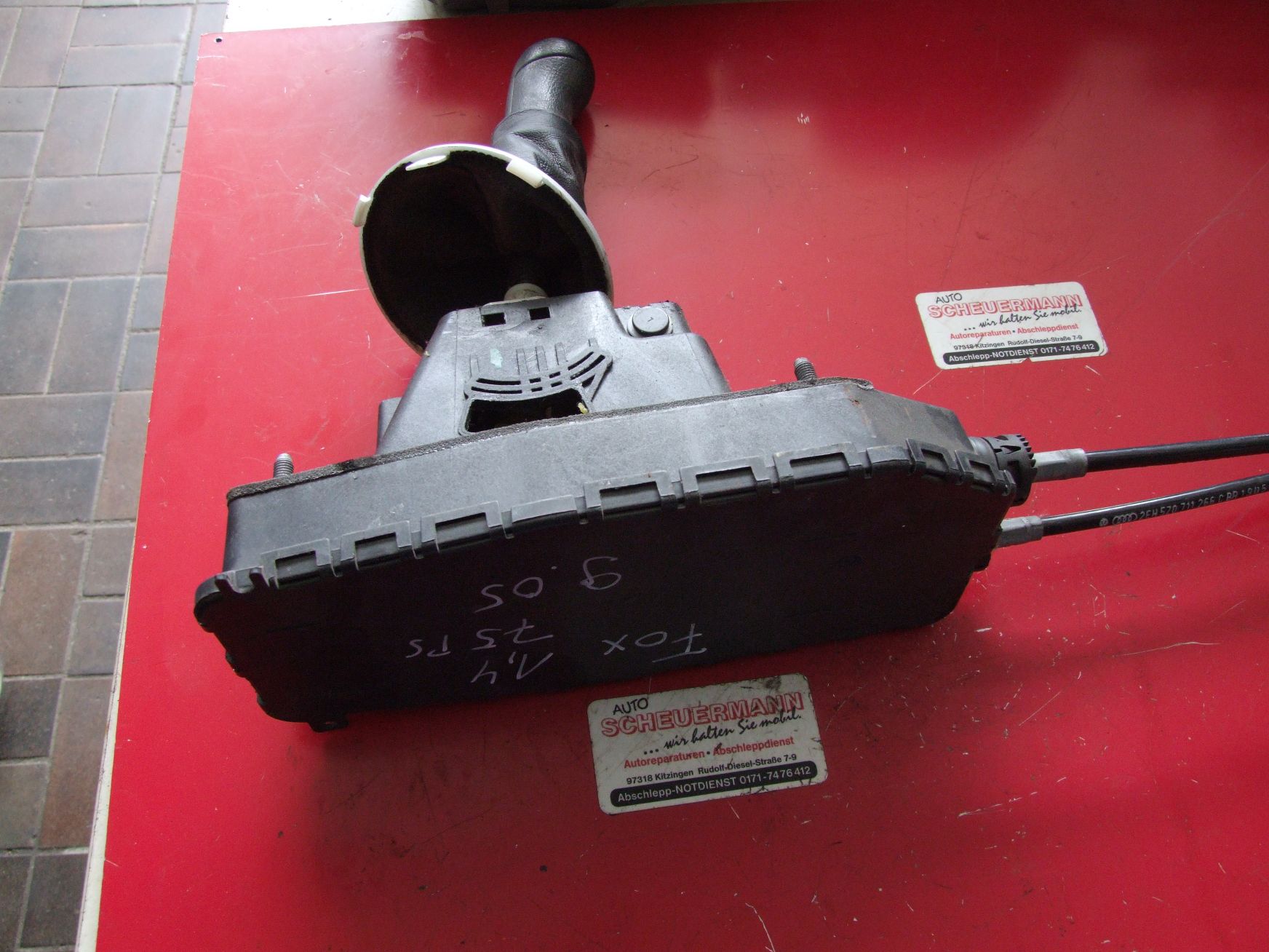 Schaltkulisse aus VW Fox VAG 5Z0711266C / 5Z0711090 (gebraucht)