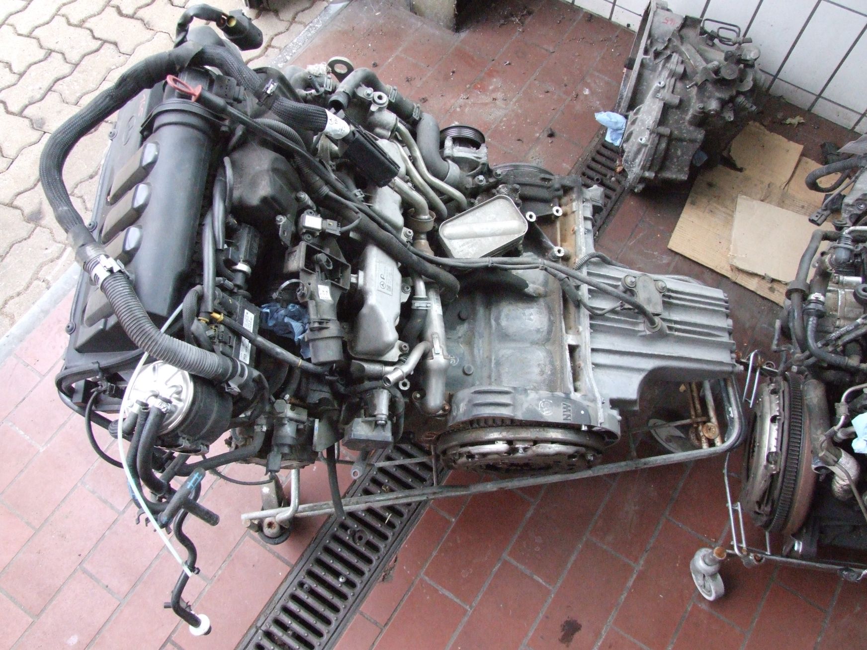 Motor aus Daimler / Mercedes W169 A180 CDi Code 640940 DB / 64094030064987 (gebraucht)