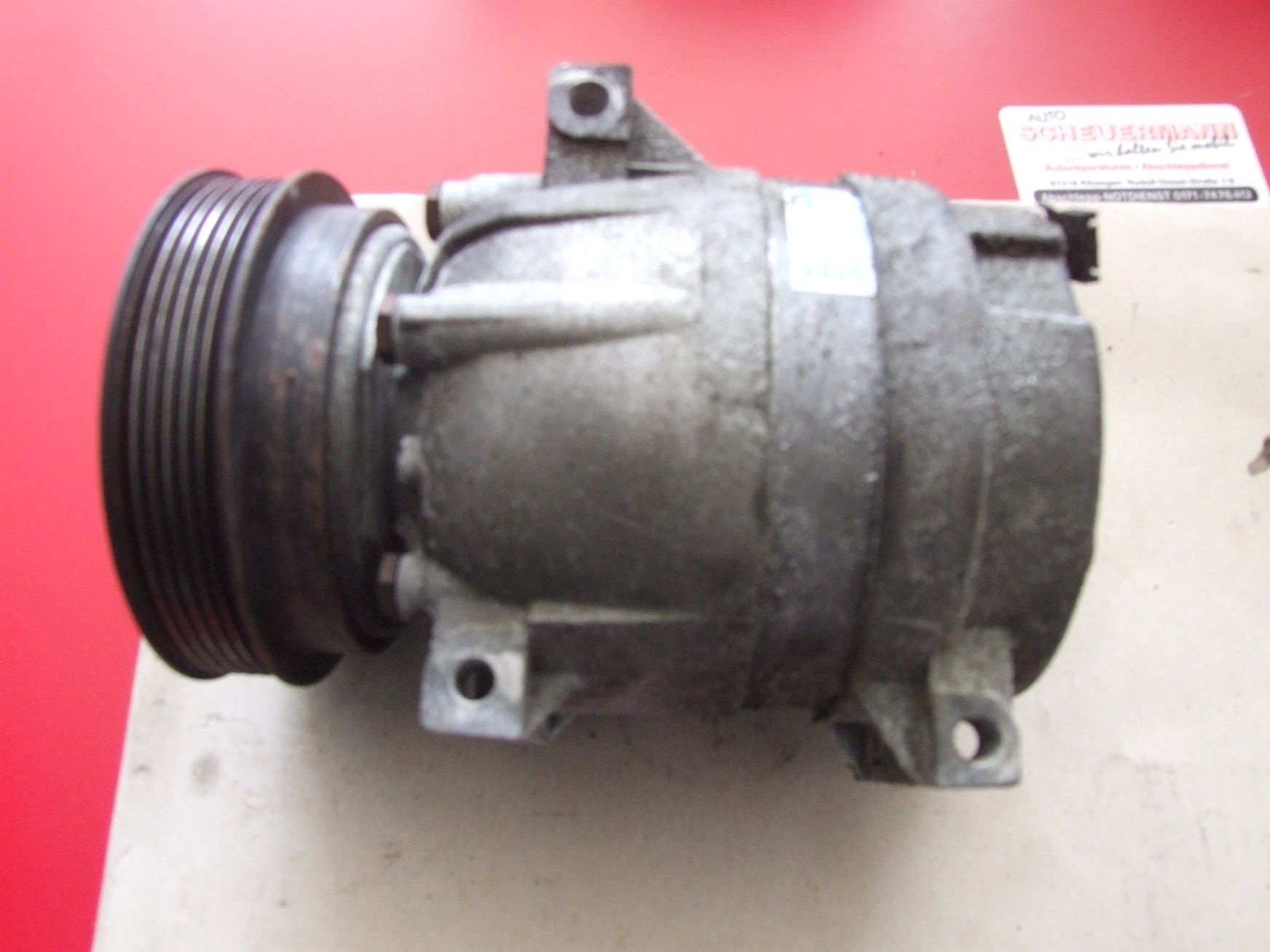 Klimakompressor aus Renault Megane Scenic Delphi / 7700103536 (gebraucht)
