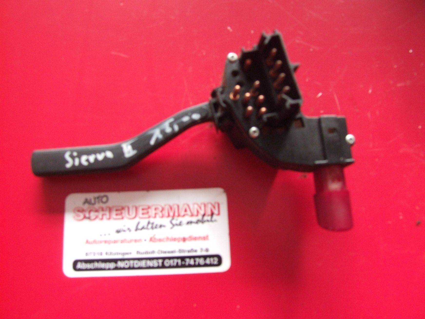 Blinkerschalter aus Ford Sierra 2 / 90BG13B302AB (gebraucht)