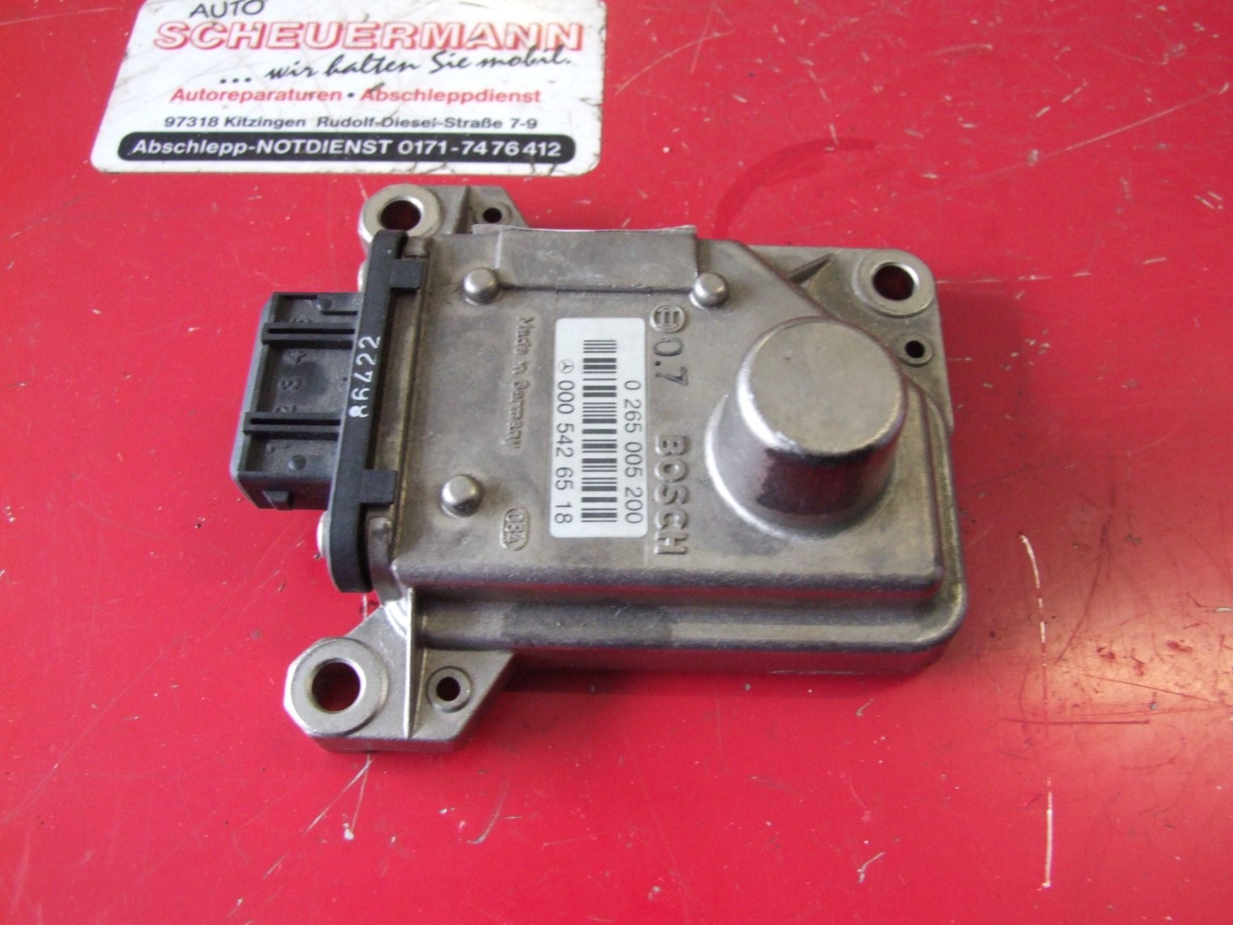 Drehratensensor aus Daimler / Mercedes W168 Bosch 0265005200 / 0005426518 (gebraucht)