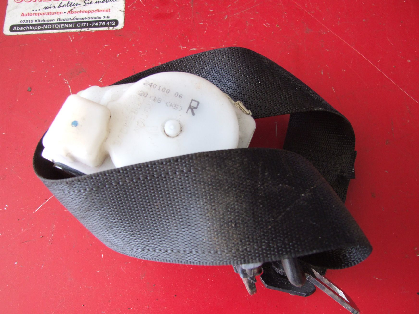 Sicherheitsgurt aus Opel Zafira A GM / 90580906 (gebraucht)