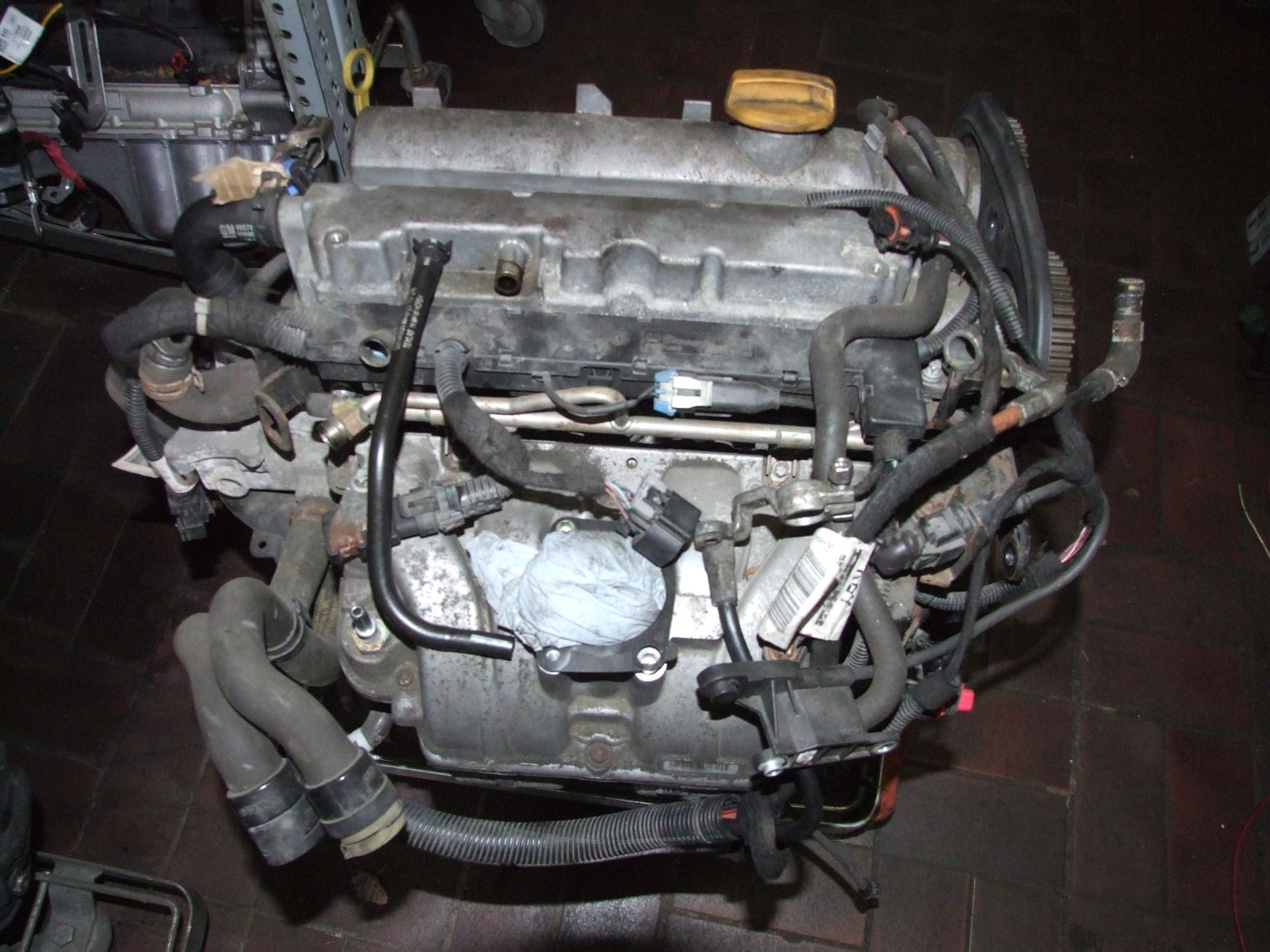 Motor aus Opel Meriva A Code Z16XE GM (gebraucht) Motor aus Opel Meriva A Code Z16XE GM (gebraucht)